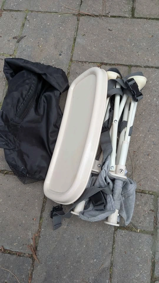Portable Folding Booster Seat with Tray - photo 4