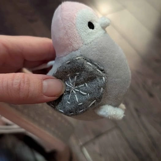 CUTE Bird Pink girl mobile - photo 3