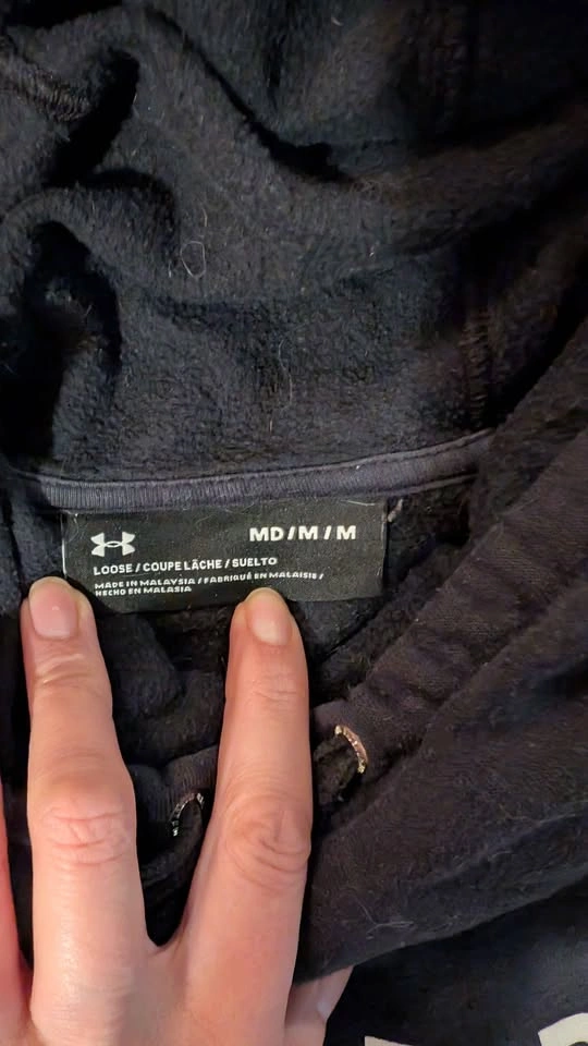 Women's Size M Under Armour Black Hoodie - photo 4
