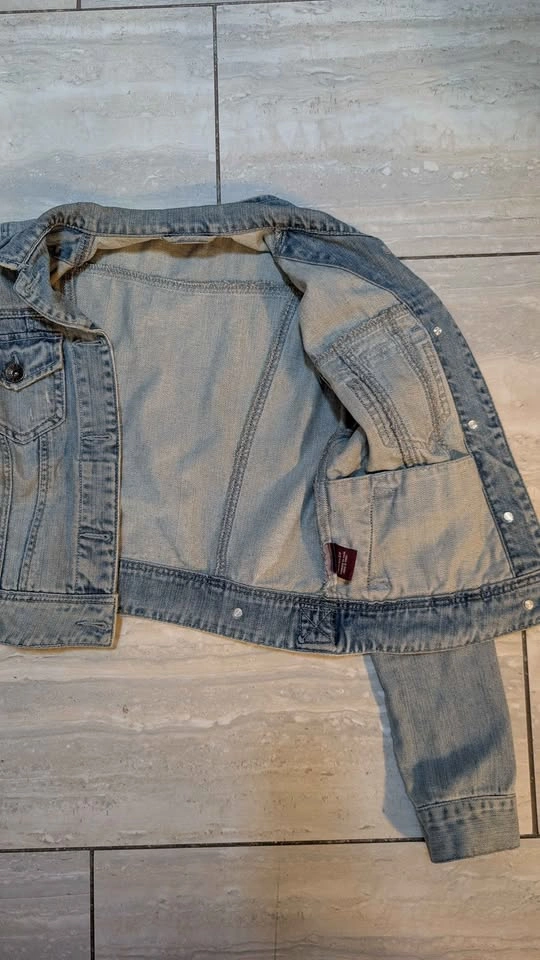 Denim Small Women's Light Wash Jean Jacket - photo 5