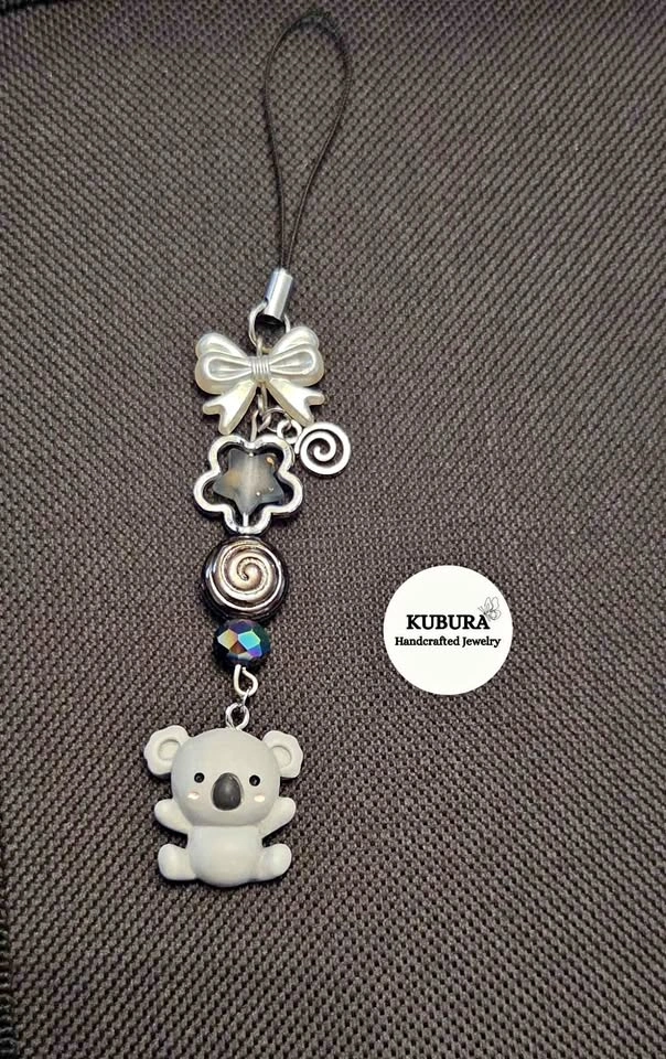 Handcrafted Koala phone charm/Bag charm 🐨