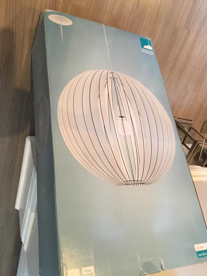 EGLO Maybelle Pendant Light - White Finish - photo 2