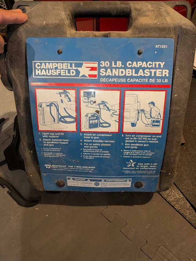 Campbell Hausfeld Sandblaster