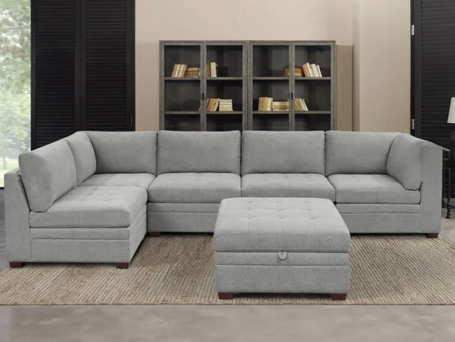 Costco Grey Modular Sectional Couch