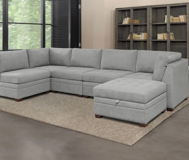 Costco Grey Modular Sectional Couch - photo 2