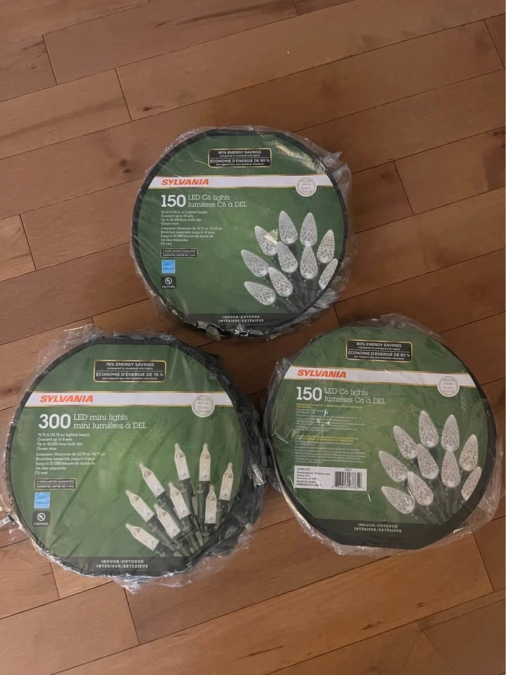 3 x Sylvania LED Indoor/Outdoor Christmas Lights - photo 2