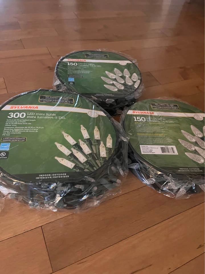 3 x Sylvania LED Indoor/Outdoor Christmas Lights - photo 3