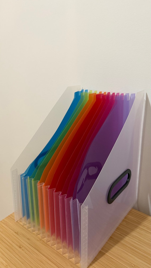 Rainbow Expanding File Folder - photo 2