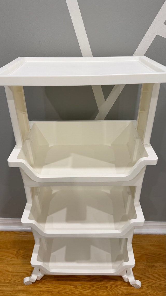 Rolling Plastic Storage Cart - photo 2
