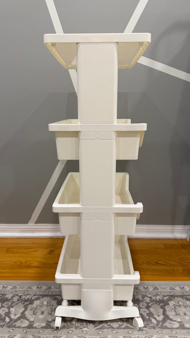 Rolling Plastic Storage Cart - photo 4