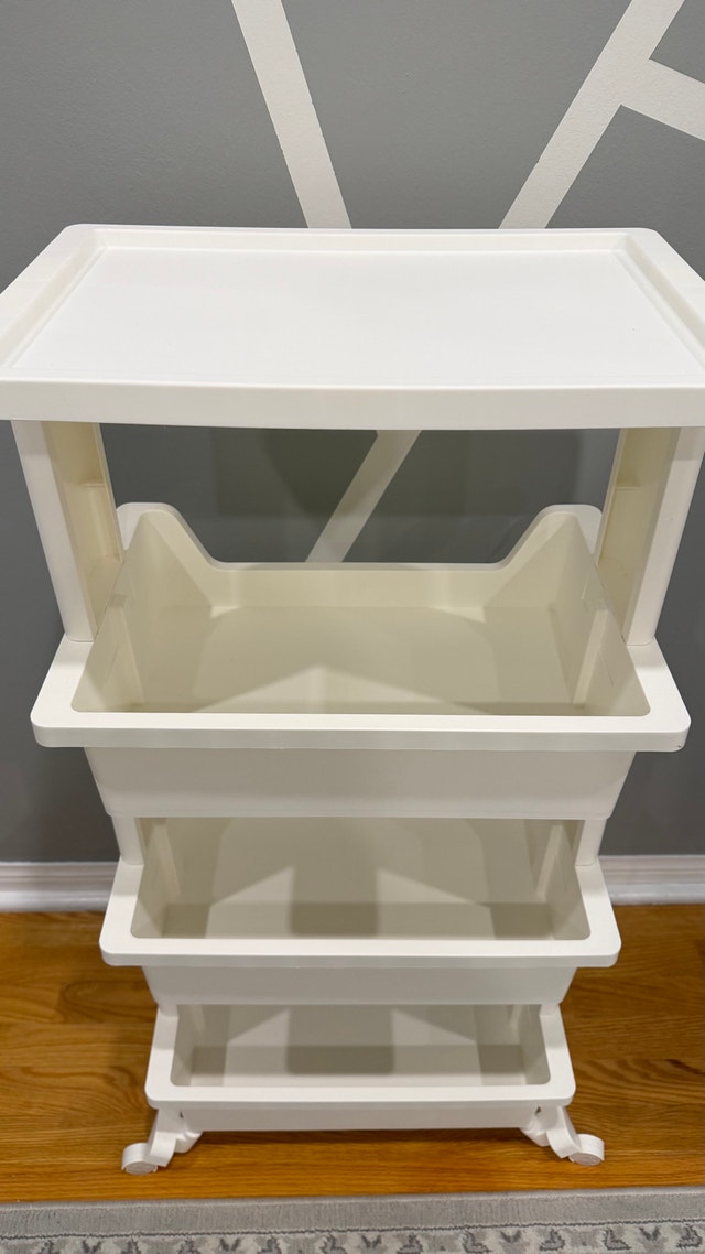 Rolling Plastic Storage Cart - photo 5