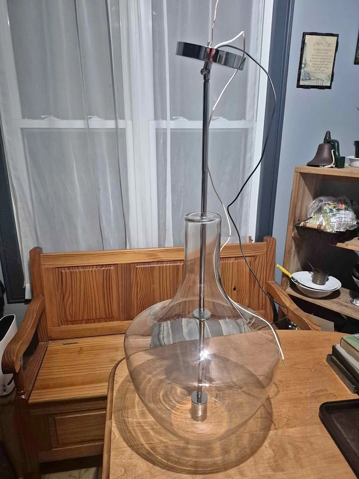 Extra Large Glass Pendant Light