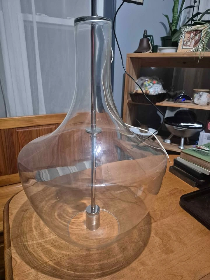 Extra Large Glass Pendant Light - photo 2