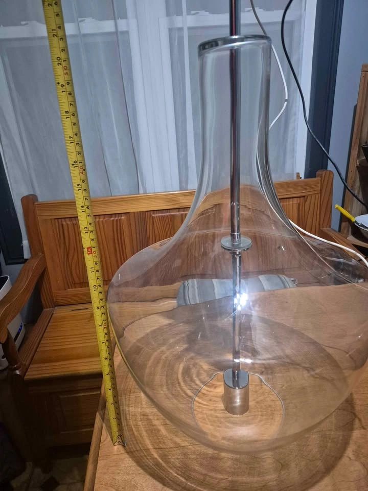 Extra Large Glass Pendant Light - photo 3