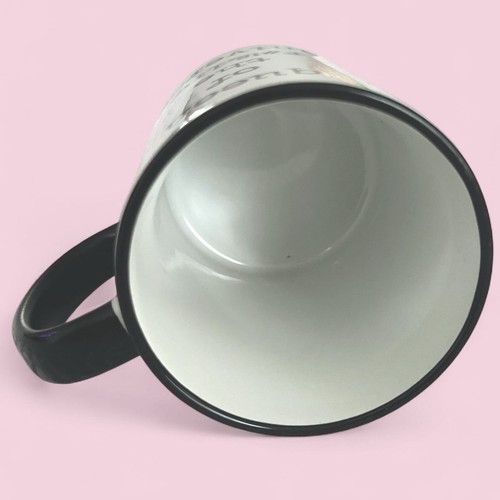 Ceramic Coffee Mug White/Black “queen of the f#!&ing universe.” - photo 3