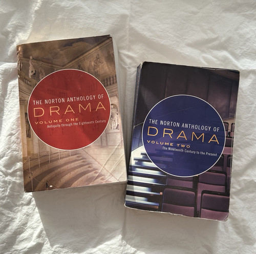 Norton The Norton Anthology of Drama Vol 1 & 2 Paperback Textboo