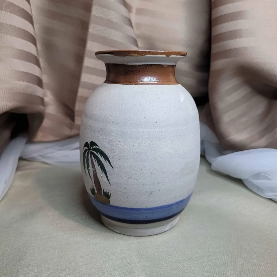 Beautiful Vintage Pto. Puerto Vallarta Mexico Hand Painted... image indicator(3)