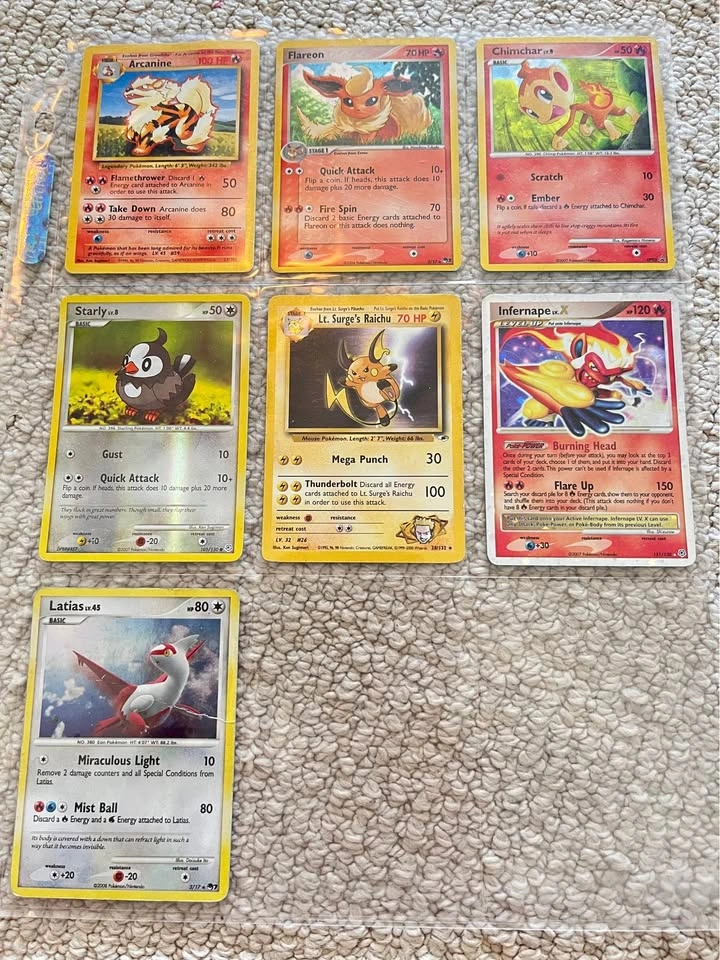 Vintage Pokemon Card Collection Lot