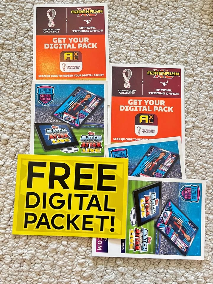 Match Attax And Panini Code Cards