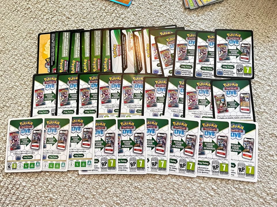 Pokemon TCG Code Cards