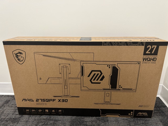 MSI 300hz WQHD Gaming Monitor (Sealed Box) $420 OBO