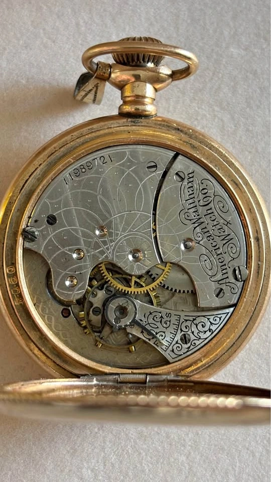 Vintage American Waltham Watch Co. Pocket Watch