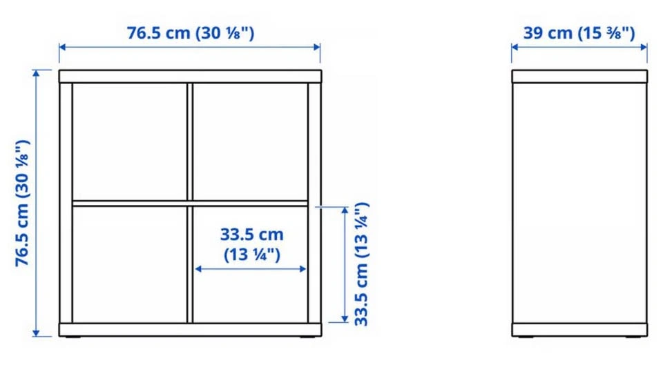 KALLAX Shelf unit, white - photo 2