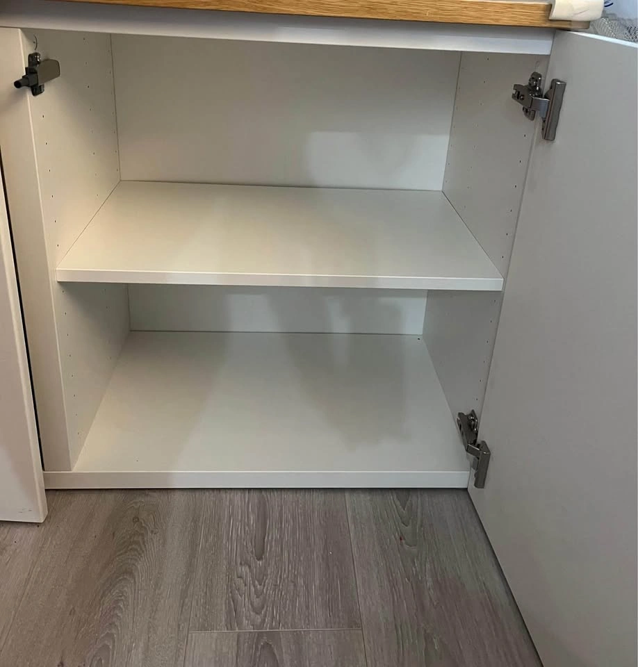 IKEA BESTÅ Storage Cabinet with Solid Wood Top - photo 2