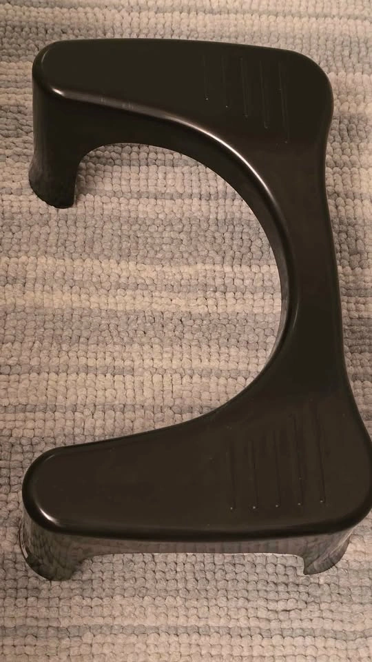 Squatty Potty Curve Toilet Stool 7" Black - photo 5