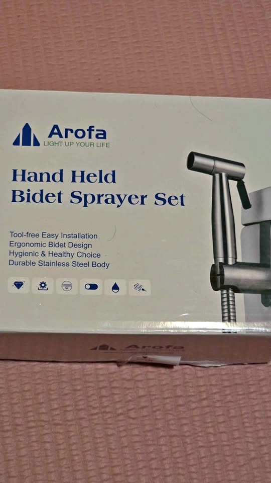 Arofa Hand Held Bidet Sprayer Set