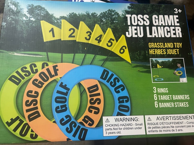 Brand New Disc Golf Summer Toss Game
