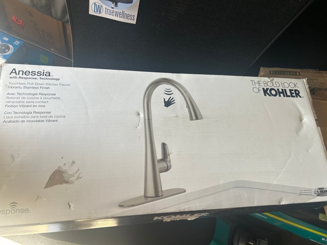 Brand New Kohler Anessia Touchless Pull-Down Kitchen Faucet