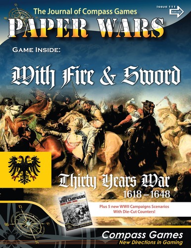 COMPASS GAMES PAPER WARS #111 WITH FIRE & SWORD