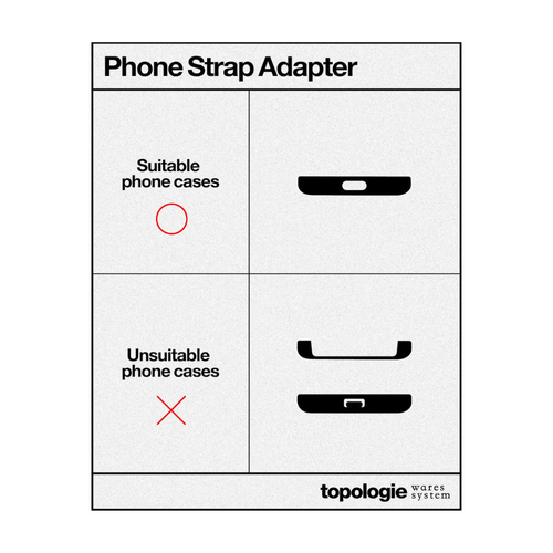 Topologie 6mm Adjustable Strap Crossbody Rope w/Adapter - photo 5