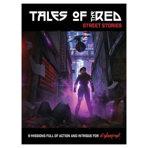 CYBERPUNK RED TALES OF THE RED STREET STORIES HARDCOVER