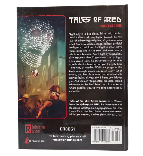CYBERPUNK RED TALES OF THE RED STREET STORIES HARDCOVER - photo 2