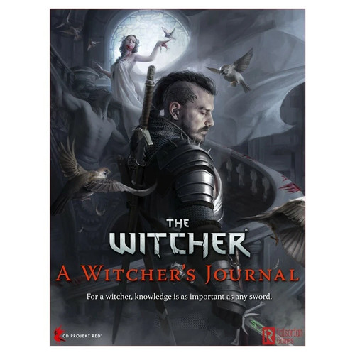 THE WITCHER: A WITCHER'S JOURNAL HARDCOVER RPG GAME BOOK