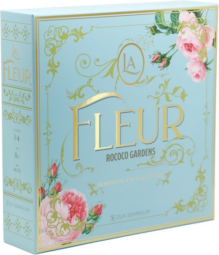 LA FLEUR ROCOCO GARDENS BOARD GAME I DUX SOMNIUM I 1-4 PLAYERS