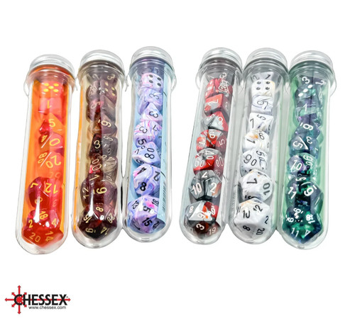 Chessex Lab Dice 8 Set Polyhedral Dices Various Color Options
