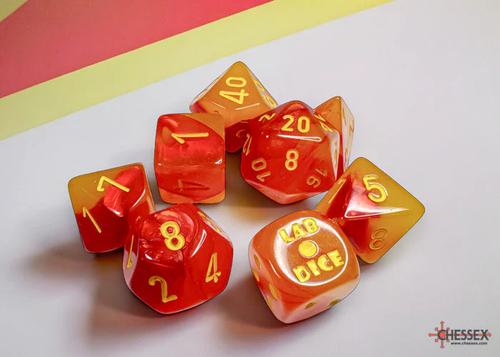 Chessex Lab Dice 8 Set Polyhedral Dices Various Color Options - photo 3
