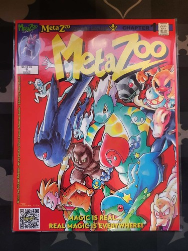 MetaZoo Cryptid Nation Chapter 1 Comic 2nd Print