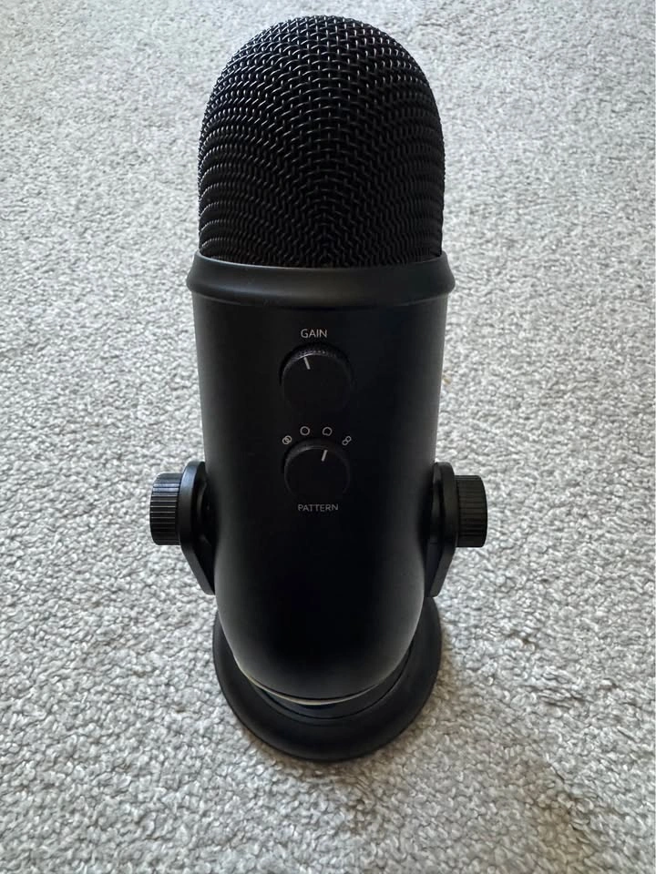 Podcast Microphone Blue Yeti USB - Blackout Edition - photo 5