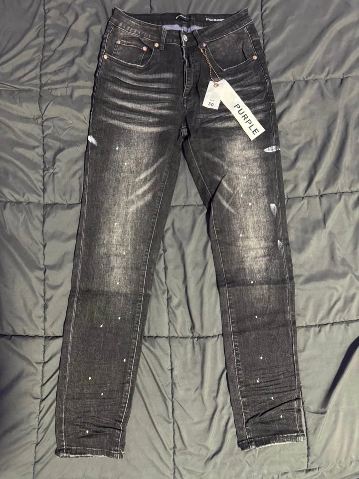 Purple jeans - photo 3