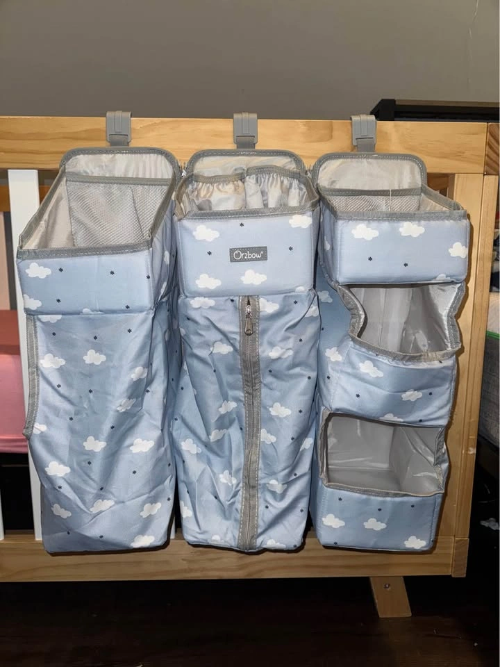 Orzbow 3-in-1 Hanging Diaper Caddy Organizer - photo 2