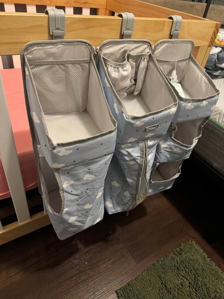 Orzbow 3-in-1 Hanging Diaper Caddy Organizer - photo 4
