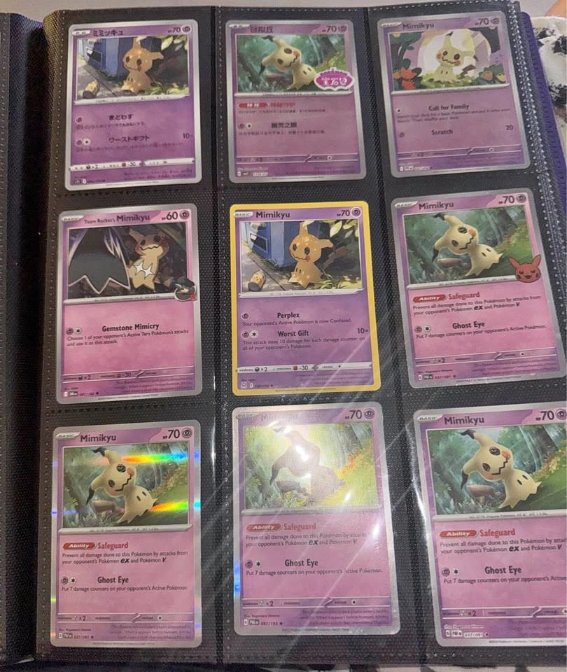 Mimikyu Pokémon card lot