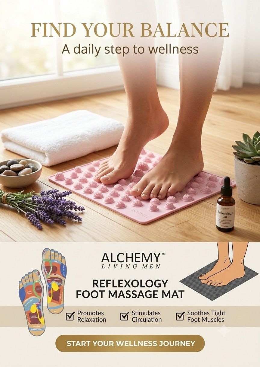 Alchemy Living Reflexology Foot Massage Mat
