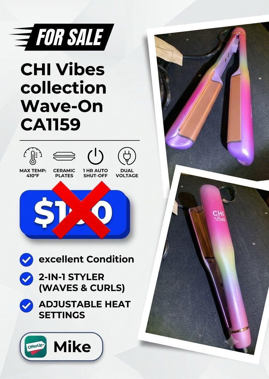 CHI Vibes Wave-On 2-in-1 Styler - photo 2
