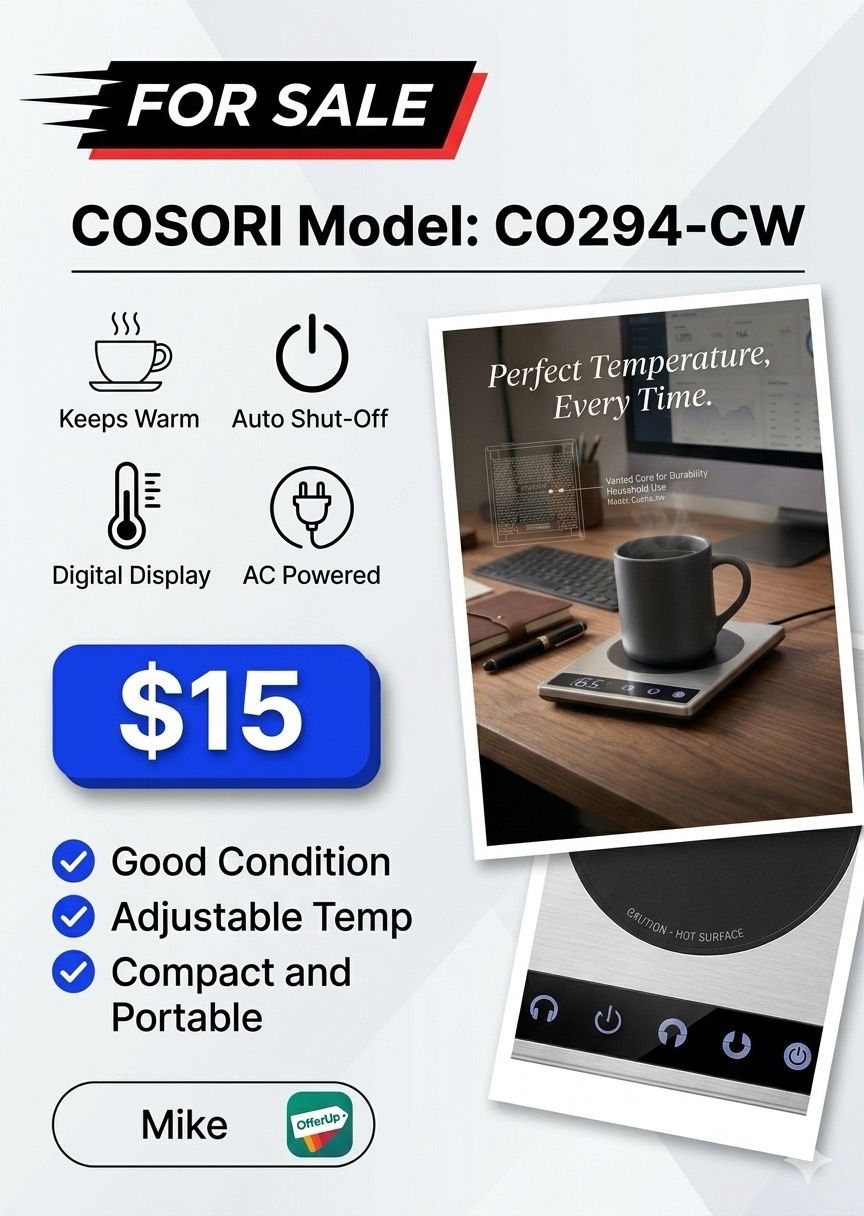COSORI Coffee Mug Warmer (CO294-CW) - photo 2