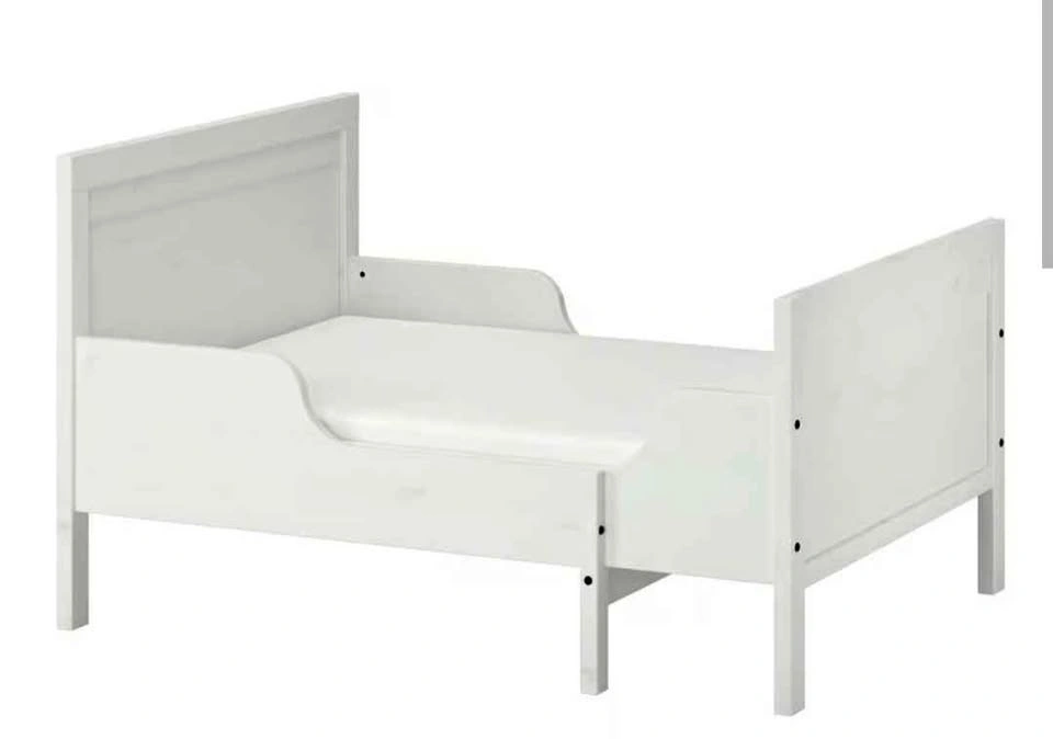 Ikea SUNDVIK Extendable Bed Frame with Mattress